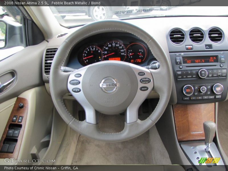 Pebble Beach Metallic / Blond 2008 Nissan Altima 2.5 SL
