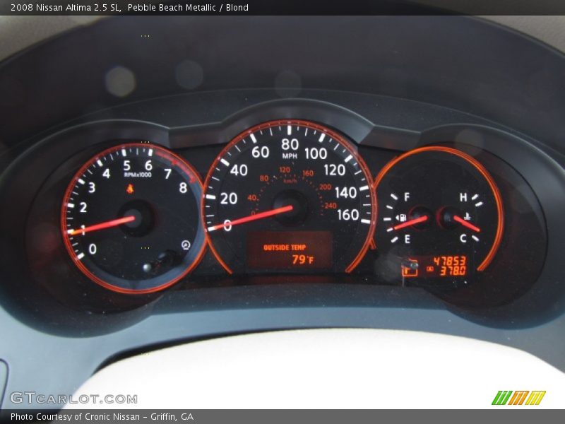Pebble Beach Metallic / Blond 2008 Nissan Altima 2.5 SL