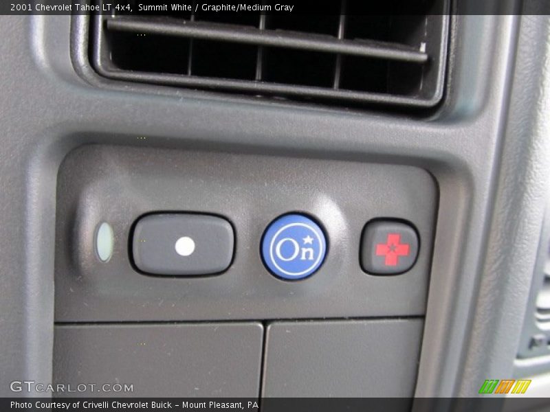 Summit White / Graphite/Medium Gray 2001 Chevrolet Tahoe LT 4x4