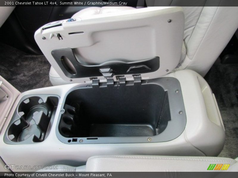 Summit White / Graphite/Medium Gray 2001 Chevrolet Tahoe LT 4x4