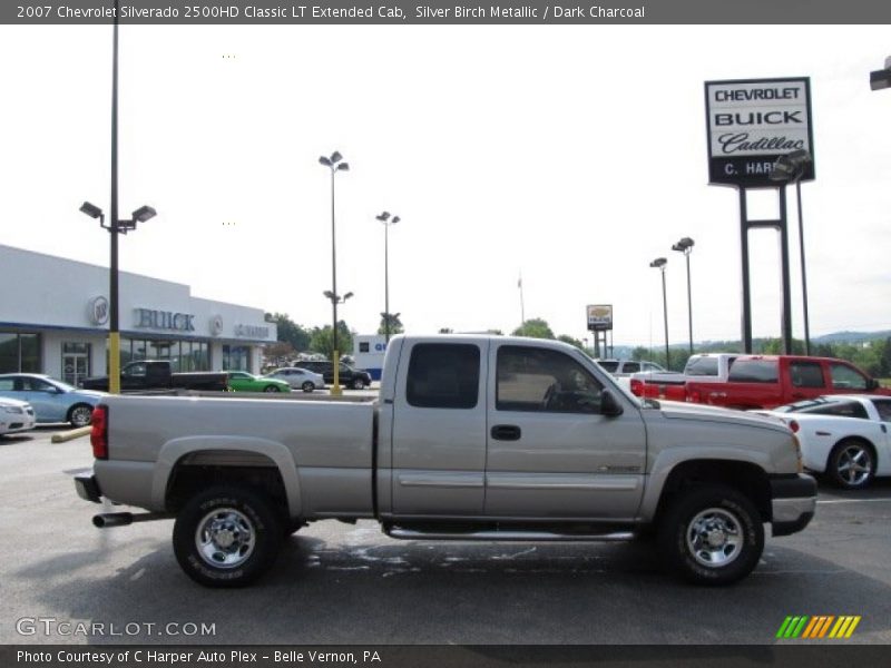 Silver Birch Metallic / Dark Charcoal 2007 Chevrolet Silverado 2500HD Classic LT Extended Cab