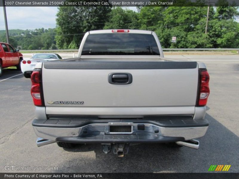 Silver Birch Metallic / Dark Charcoal 2007 Chevrolet Silverado 2500HD Classic LT Extended Cab