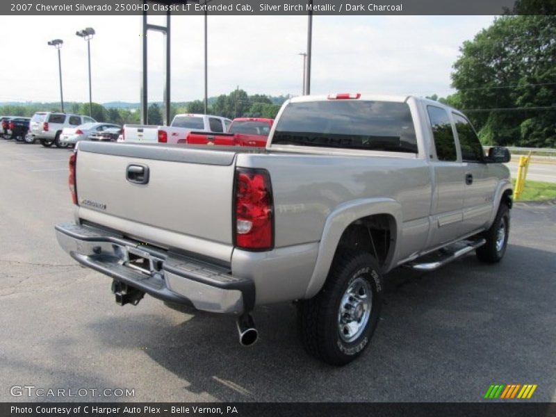Silver Birch Metallic / Dark Charcoal 2007 Chevrolet Silverado 2500HD Classic LT Extended Cab