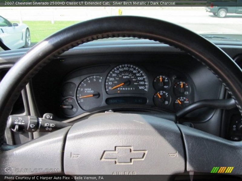 Silver Birch Metallic / Dark Charcoal 2007 Chevrolet Silverado 2500HD Classic LT Extended Cab