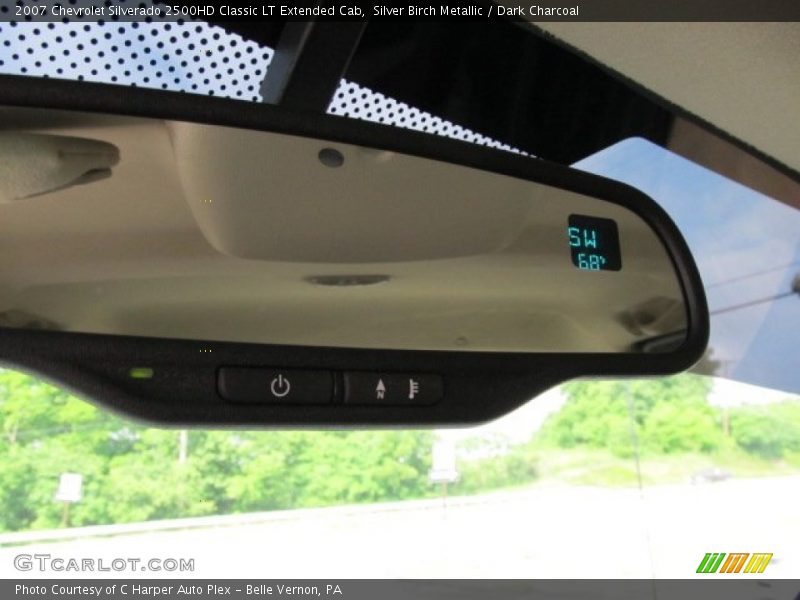 Silver Birch Metallic / Dark Charcoal 2007 Chevrolet Silverado 2500HD Classic LT Extended Cab