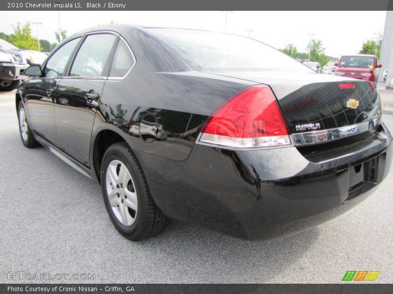 Black / Ebony 2010 Chevrolet Impala LS
