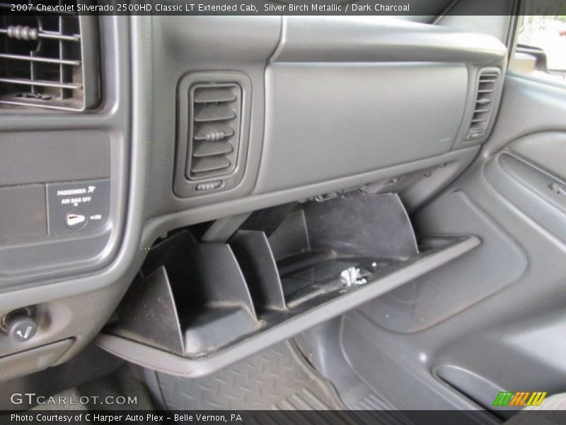 Silver Birch Metallic / Dark Charcoal 2007 Chevrolet Silverado 2500HD Classic LT Extended Cab