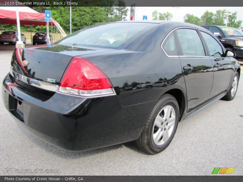 Black / Ebony 2010 Chevrolet Impala LS