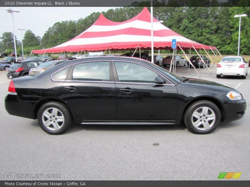 Black / Ebony 2010 Chevrolet Impala LS