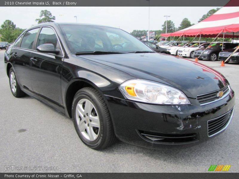 Black / Ebony 2010 Chevrolet Impala LS