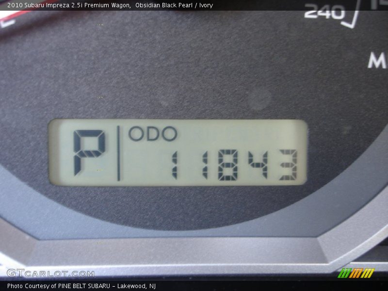 Obsidian Black Pearl / Ivory 2010 Subaru Impreza 2.5i Premium Wagon