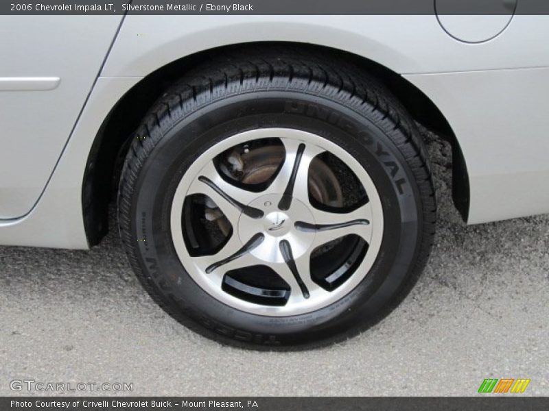 Silverstone Metallic / Ebony Black 2006 Chevrolet Impala LT
