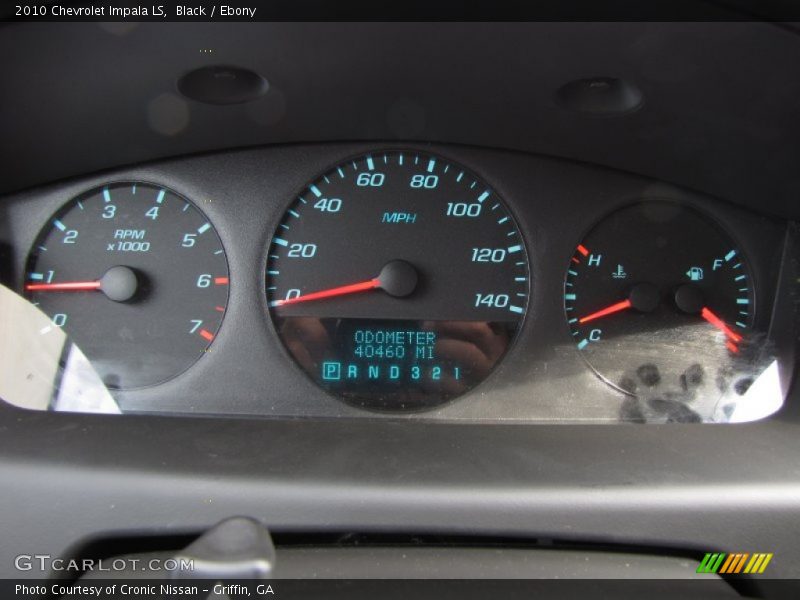 Black / Ebony 2010 Chevrolet Impala LS