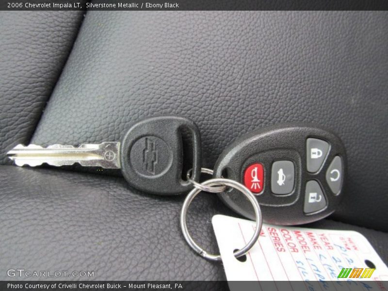 Silverstone Metallic / Ebony Black 2006 Chevrolet Impala LT