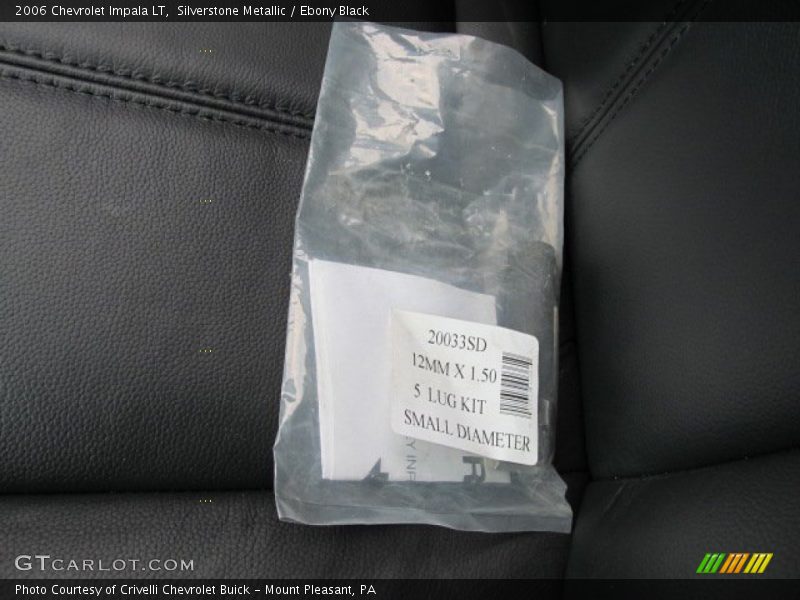 Silverstone Metallic / Ebony Black 2006 Chevrolet Impala LT