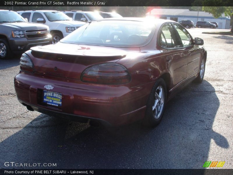 Redfire Metallic / Gray 2002 Pontiac Grand Prix GT Sedan