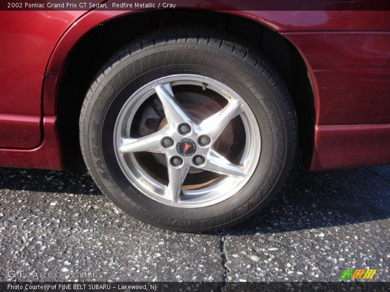 Redfire Metallic / Gray 2002 Pontiac Grand Prix GT Sedan