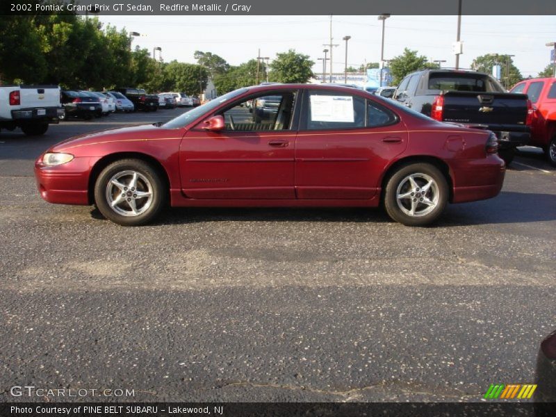 Redfire Metallic / Gray 2002 Pontiac Grand Prix GT Sedan