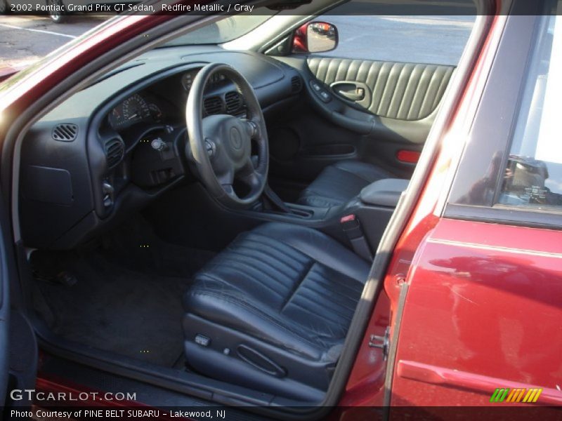 Redfire Metallic / Gray 2002 Pontiac Grand Prix GT Sedan