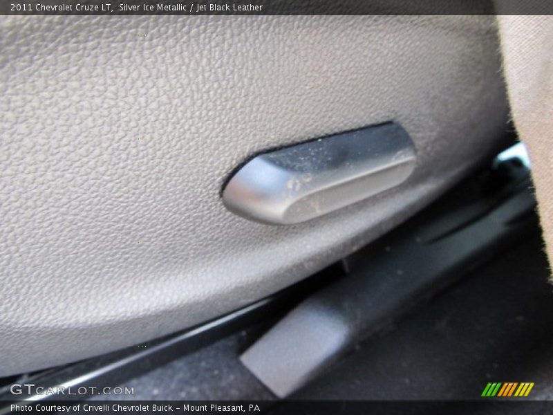 Silver Ice Metallic / Jet Black Leather 2011 Chevrolet Cruze LT