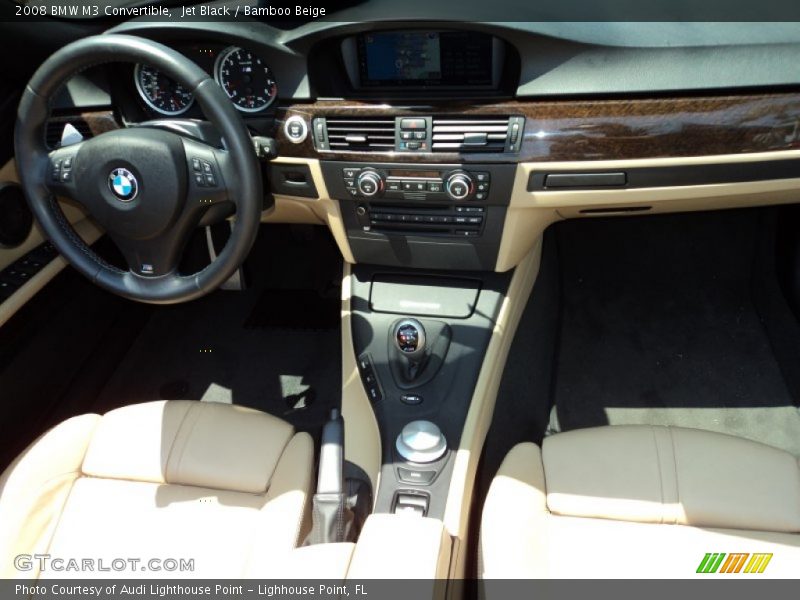 Jet Black / Bamboo Beige 2008 BMW M3 Convertible