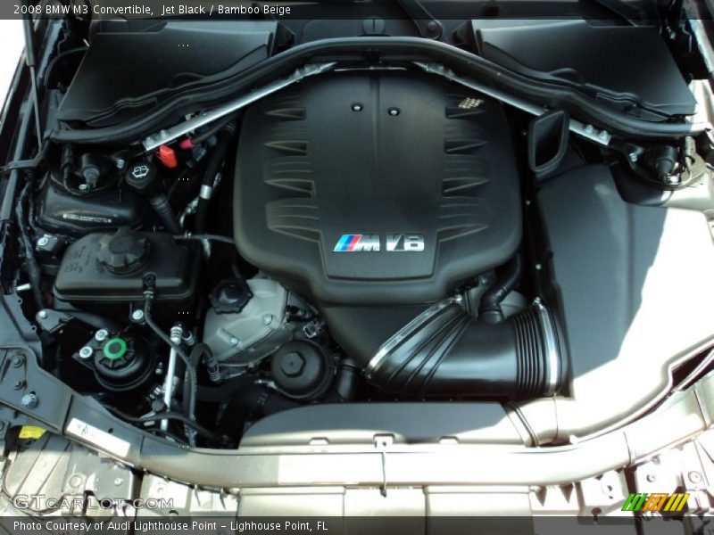 Jet Black / Bamboo Beige 2008 BMW M3 Convertible