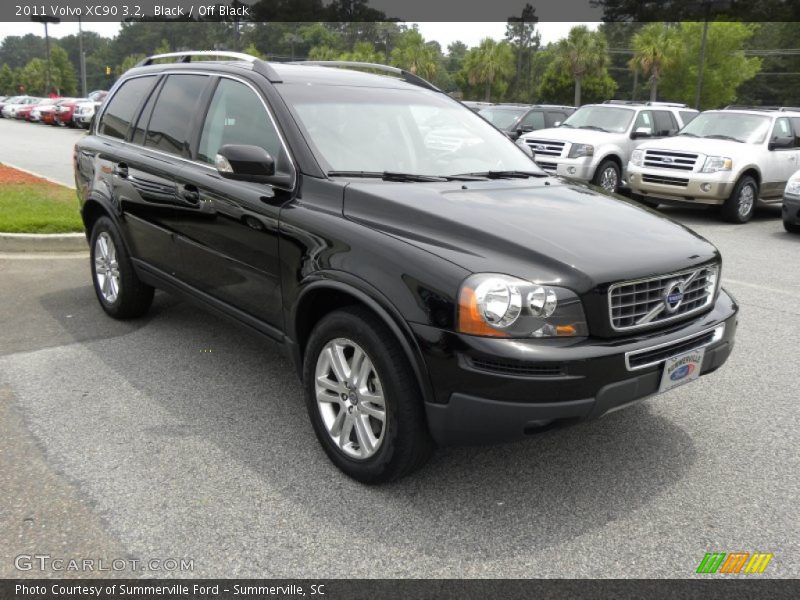 Black / Off Black 2011 Volvo XC90 3.2