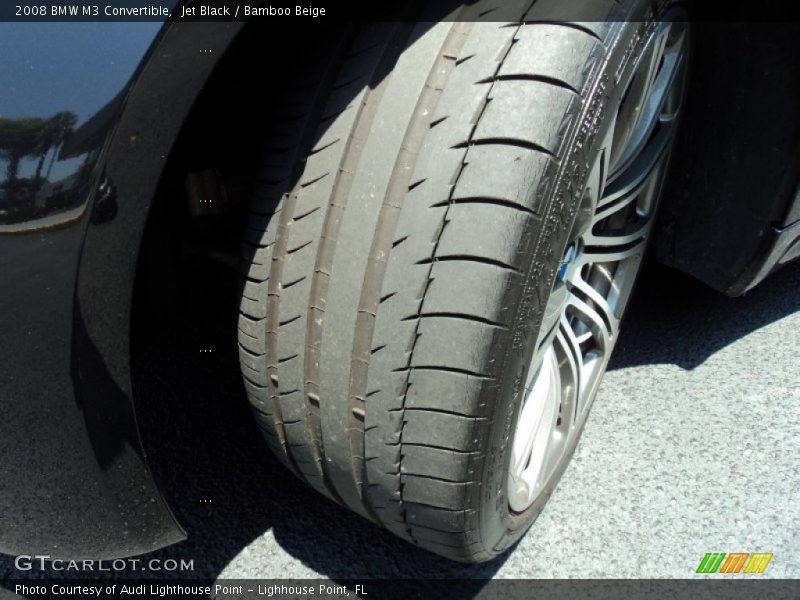 Jet Black / Bamboo Beige 2008 BMW M3 Convertible