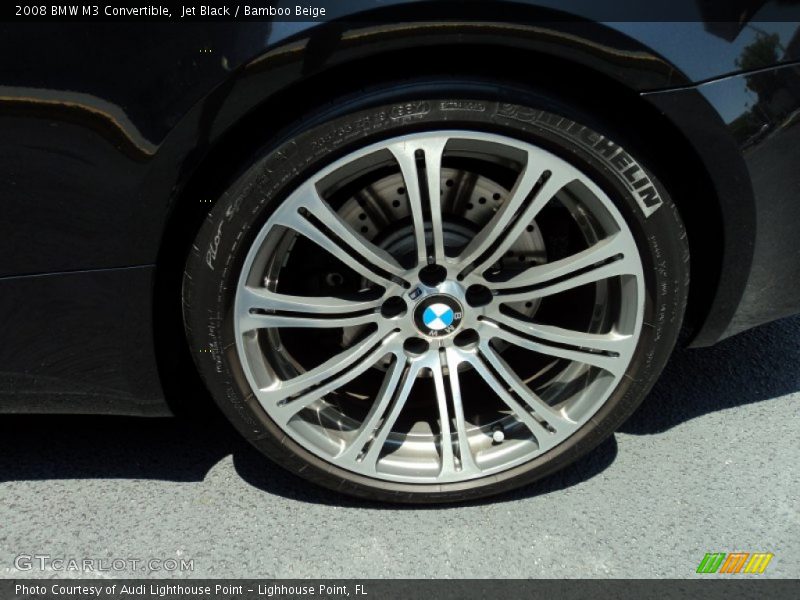 Jet Black / Bamboo Beige 2008 BMW M3 Convertible