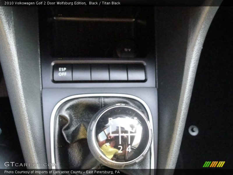 Black / Titan Black 2010 Volkswagen Golf 2 Door Wolfsburg Edition