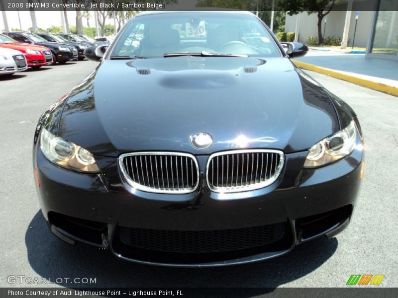 Jet Black / Bamboo Beige 2008 BMW M3 Convertible