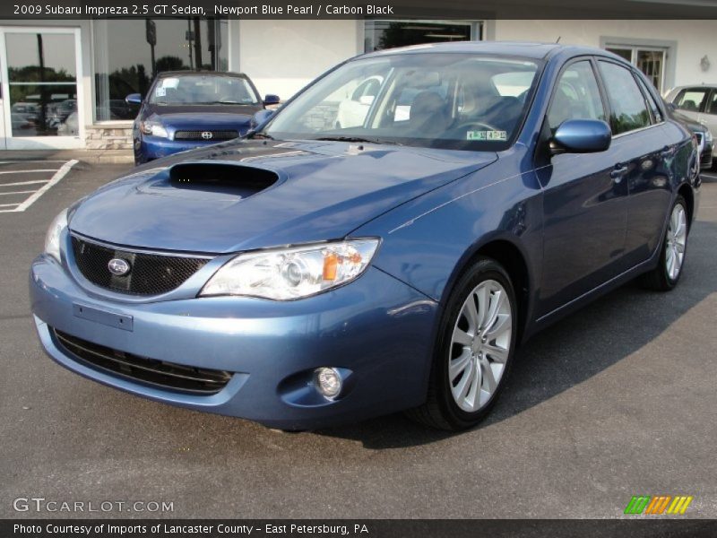 Front 3/4 View of 2009 Impreza 2.5 GT Sedan