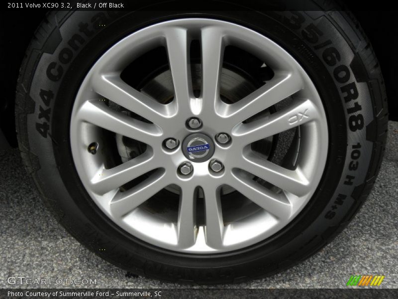 Black / Off Black 2011 Volvo XC90 3.2