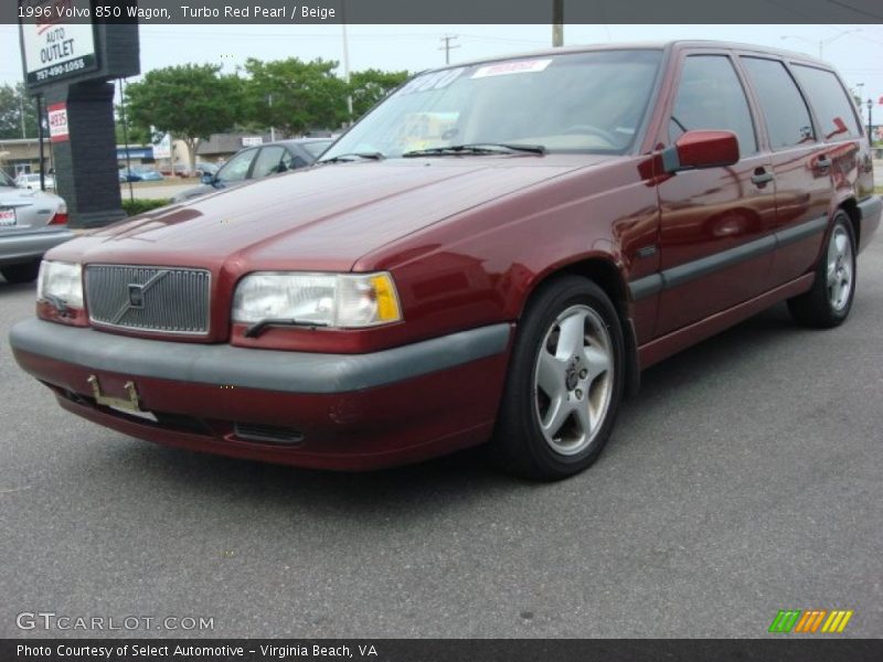 Turbo Red Pearl / Beige 1996 Volvo 850 Wagon