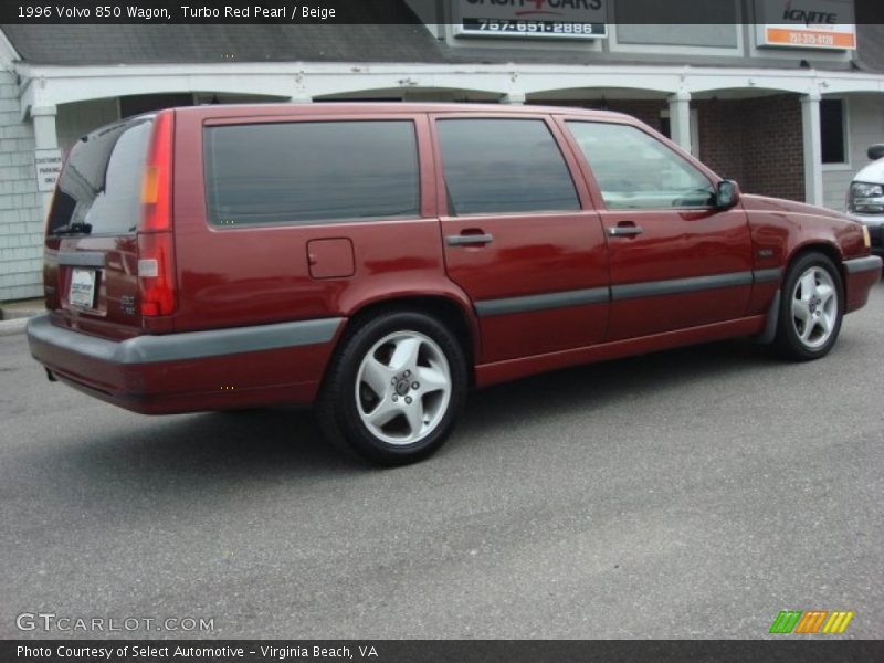 Turbo Red Pearl / Beige 1996 Volvo 850 Wagon