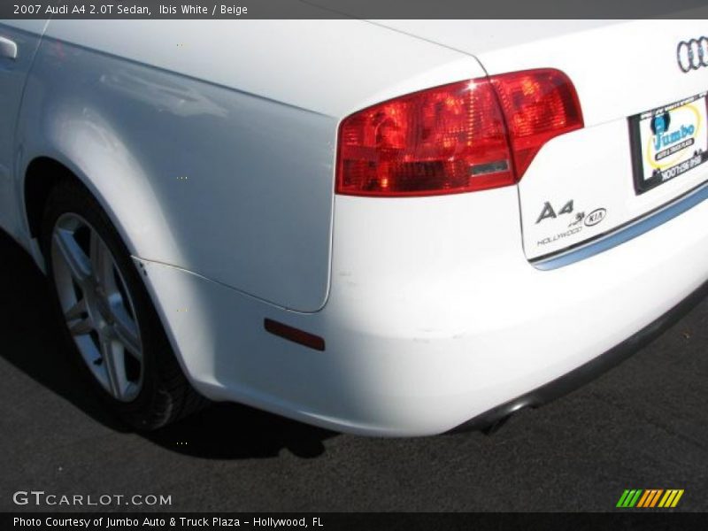 Ibis White / Beige 2007 Audi A4 2.0T Sedan