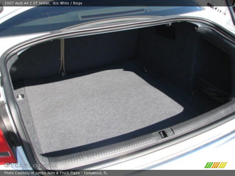Ibis White / Beige 2007 Audi A4 2.0T Sedan