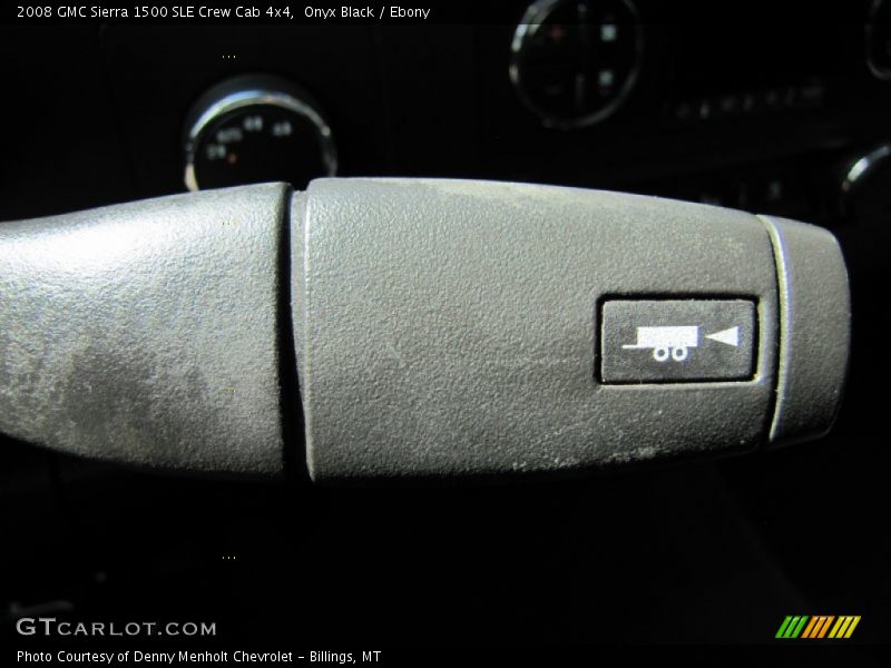 Onyx Black / Ebony 2008 GMC Sierra 1500 SLE Crew Cab 4x4