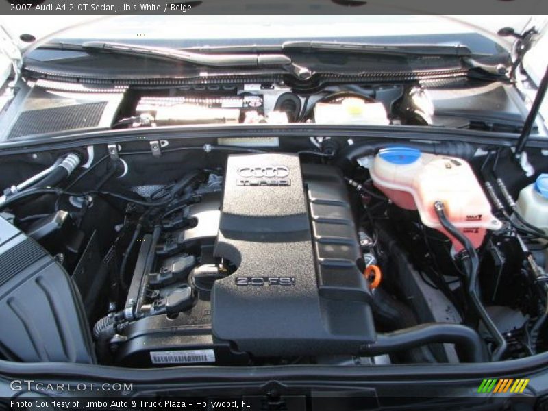 Ibis White / Beige 2007 Audi A4 2.0T Sedan