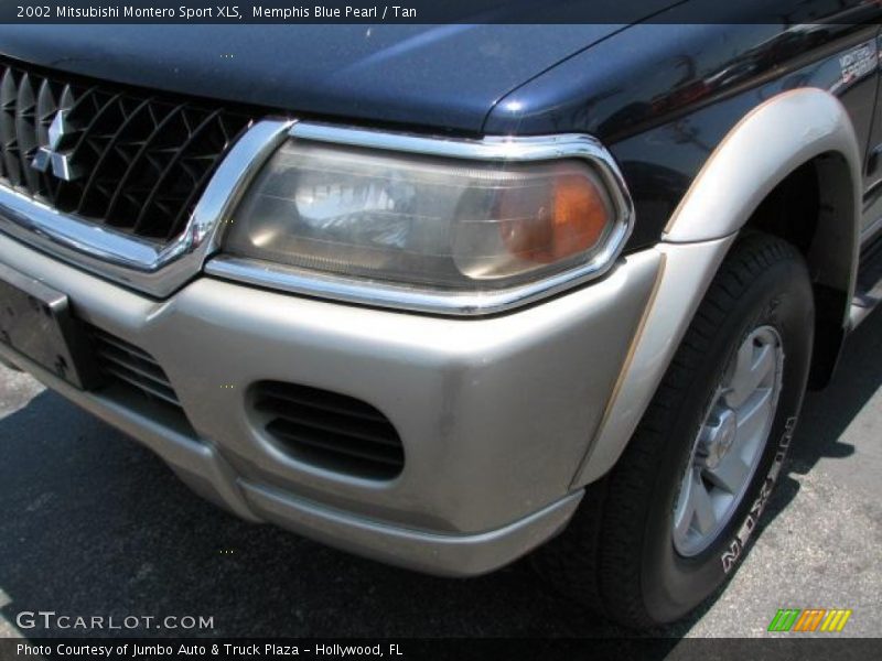Memphis Blue Pearl / Tan 2002 Mitsubishi Montero Sport XLS