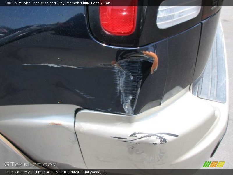 Memphis Blue Pearl / Tan 2002 Mitsubishi Montero Sport XLS