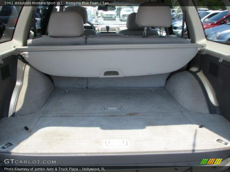 Memphis Blue Pearl / Tan 2002 Mitsubishi Montero Sport XLS