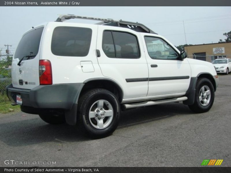 Avalanche White / Gray 2004 Nissan Xterra
