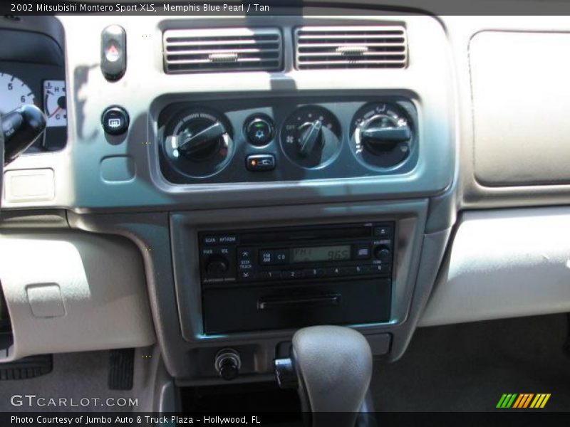 Memphis Blue Pearl / Tan 2002 Mitsubishi Montero Sport XLS