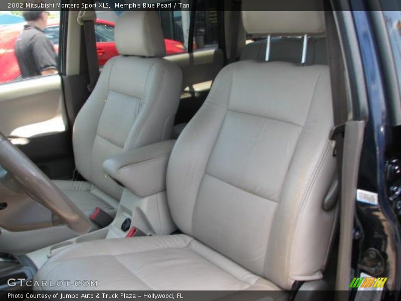 Memphis Blue Pearl / Tan 2002 Mitsubishi Montero Sport XLS