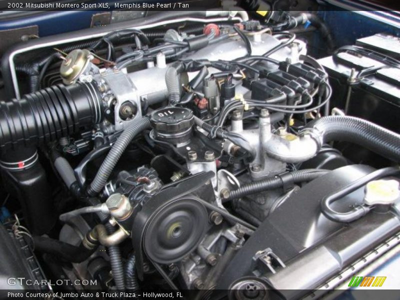 Memphis Blue Pearl / Tan 2002 Mitsubishi Montero Sport XLS