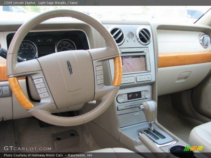 Light Sage Metallic / Sand 2006 Lincoln Zephyr