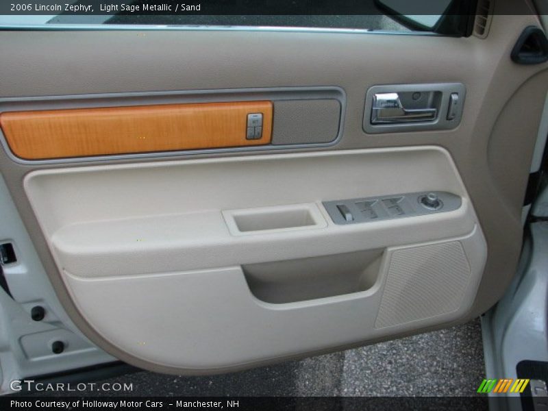 Light Sage Metallic / Sand 2006 Lincoln Zephyr