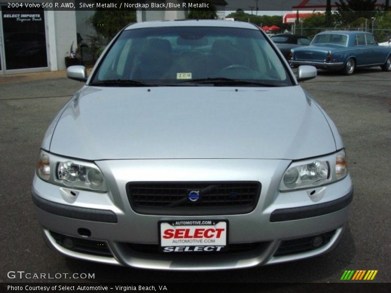 Silver Metallic / Nordkap Black/Blue R Metallic 2004 Volvo S60 R AWD