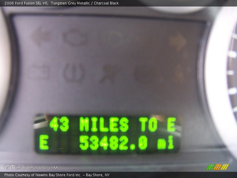 Tungsten Grey Metallic / Charcoal Black 2006 Ford Fusion SEL V6